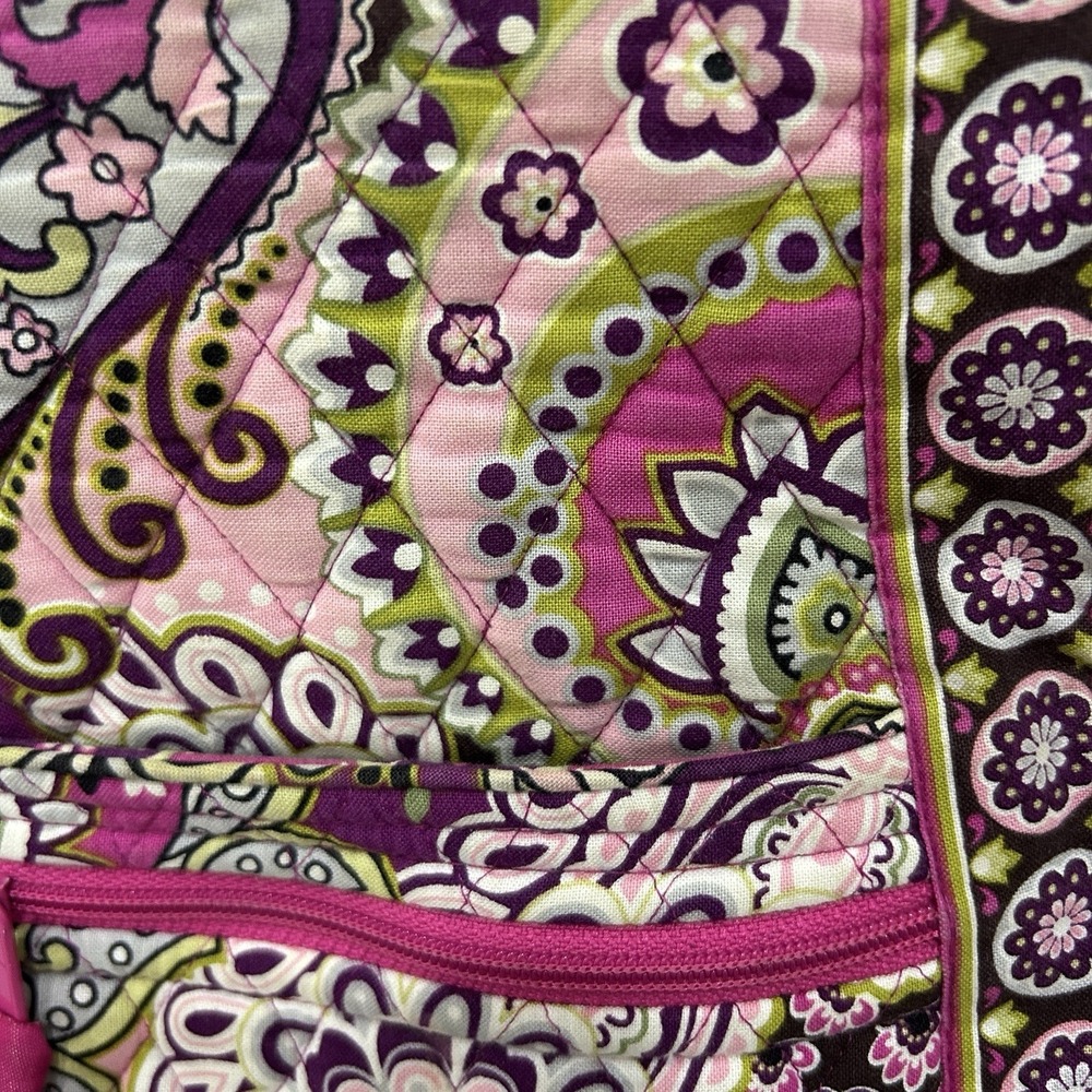 Vera‎ Bradley Very Berry Paisley Retired Hipster Crossbody Handbag Purse - Picture 3 of 6